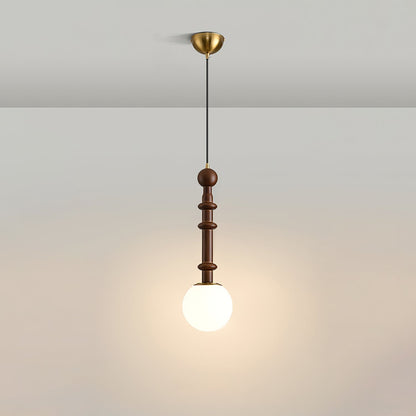 Rustic Wood Drop Pendant Lighting - Lusomart