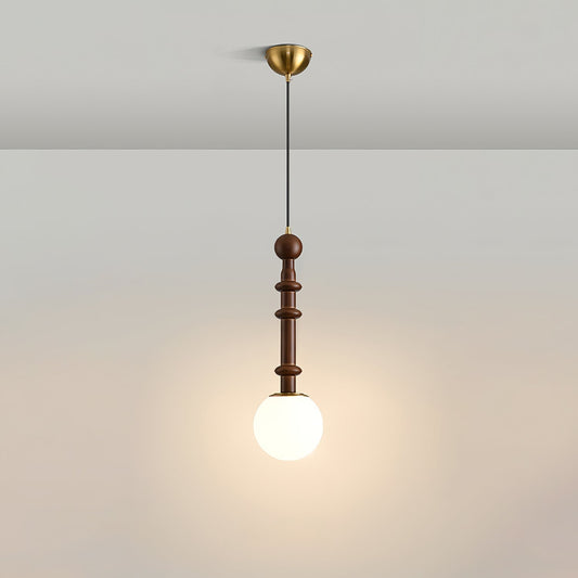 Rustic Wood Drop Pendant Lighting - Lusomart