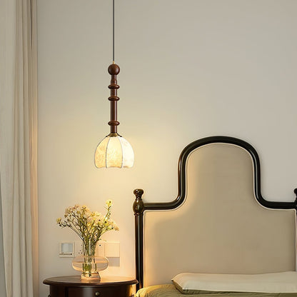 Rustic Wood Drop Pendant Lighting