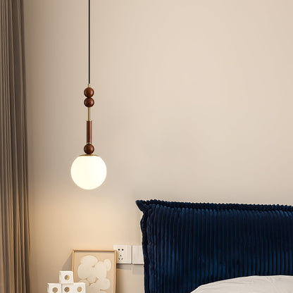 Rustic Wood Drop Pendant Lighting