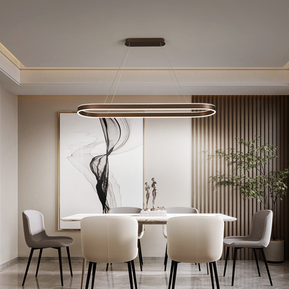 Sleek Kitchen Island LED Pendant Light