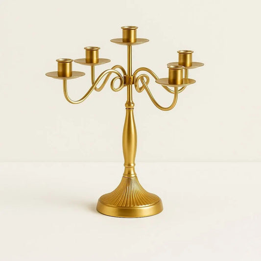 Silver Metal Tea Light Holder - Lusomart