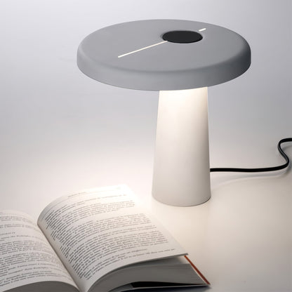 RoundLuxe - LED Table Lamp with Stylish Circular Form and Soft Glow 2