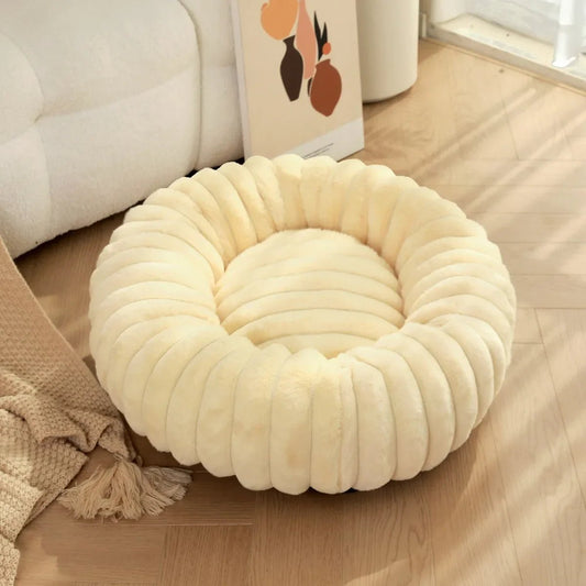 Comfy Pet Bed | Plush Dog Bed for Small Dogs - Washable & Soft - Lusomart