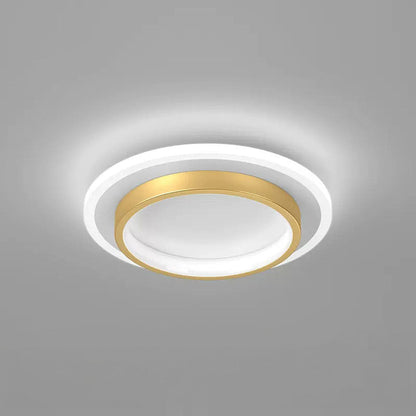 Round Metal Acrylic LED Hallway Ceiling Lights 9