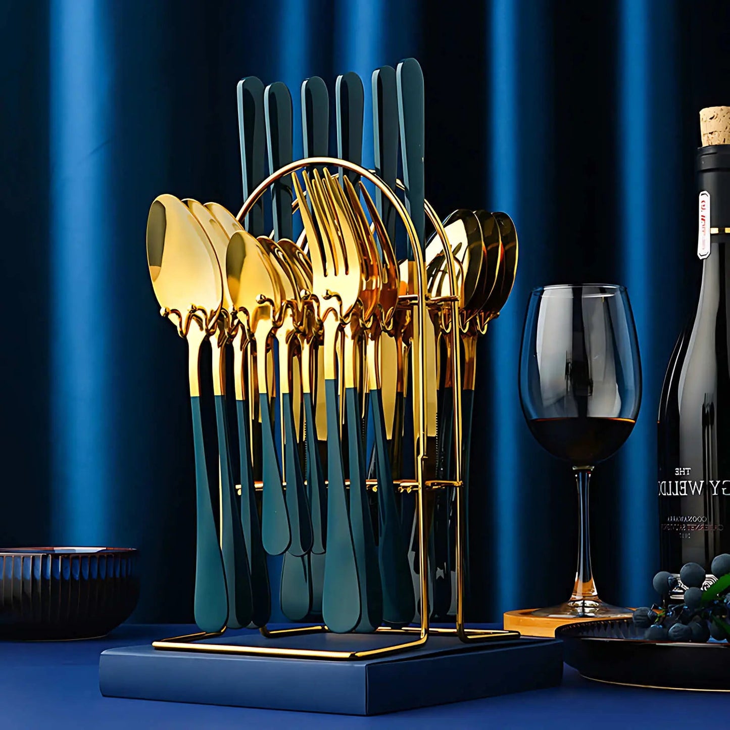 Premium Stainless Steel Cutlery Set - Lusomart