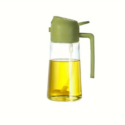 Premium 2-in-1 Oil Pump Dispenser 15.8oz - Lusomart