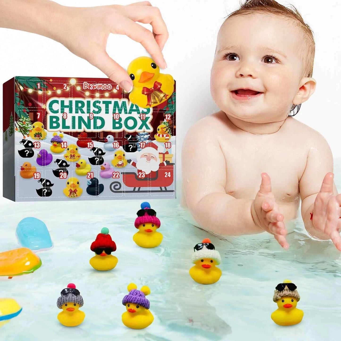 Fun Quacky Christmas Countdown Calendar for Kids - Lusomart