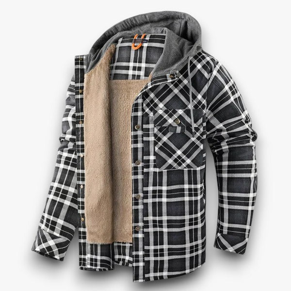Warm Checked Mens Gilet for Casual Style - Lusomart