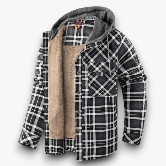 Warm Checked Mens Gilet for Casual Style - Lusomart