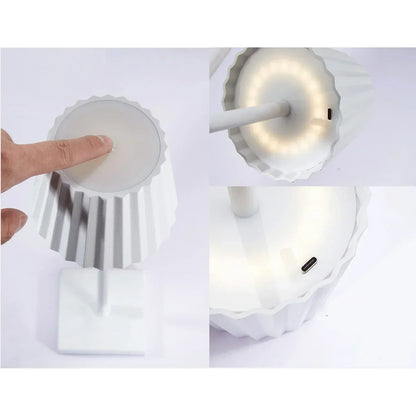 Bright Wireless Desk Lamp - Sleek Dimmable Table Light