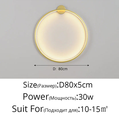 Dimmable LED Wall Lamp with Adjustable Brightness