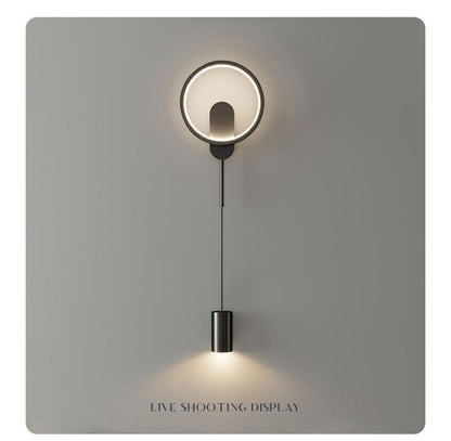 Contemporary Gold LED Wall Lamp 24W