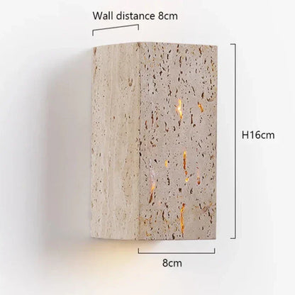 Modern Perforated LED Wall Light Fixture