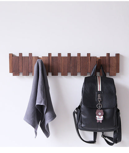 Stylish Wall Mount Coat Rack With Hooks