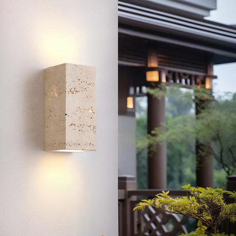 Modern Perforated LED Wall Light Fixture