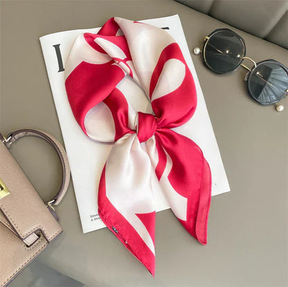Soft Plaid Neck Scarf in 2 Versatile Colors