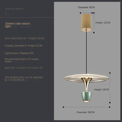 Elegant Flower Pendant Light