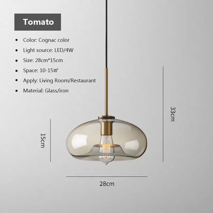 Sleek Metal LED Pendant Lamp