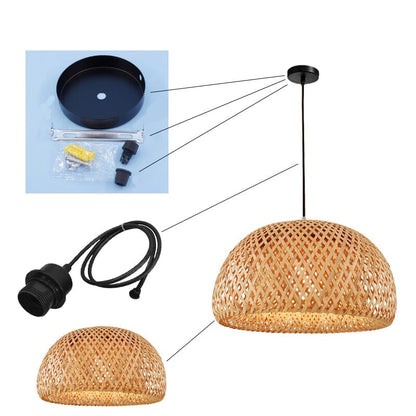 Natural Bamboo Table Lamp
