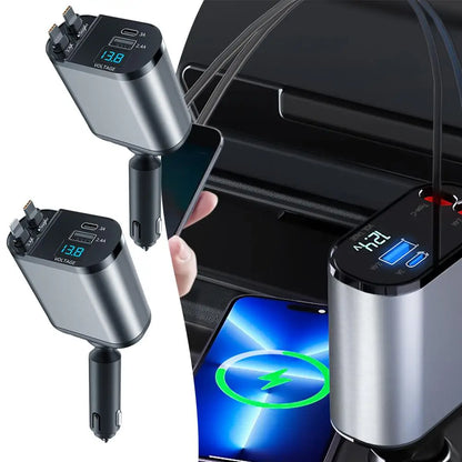 Dual USB Fast Car Charger for Multiple Phones