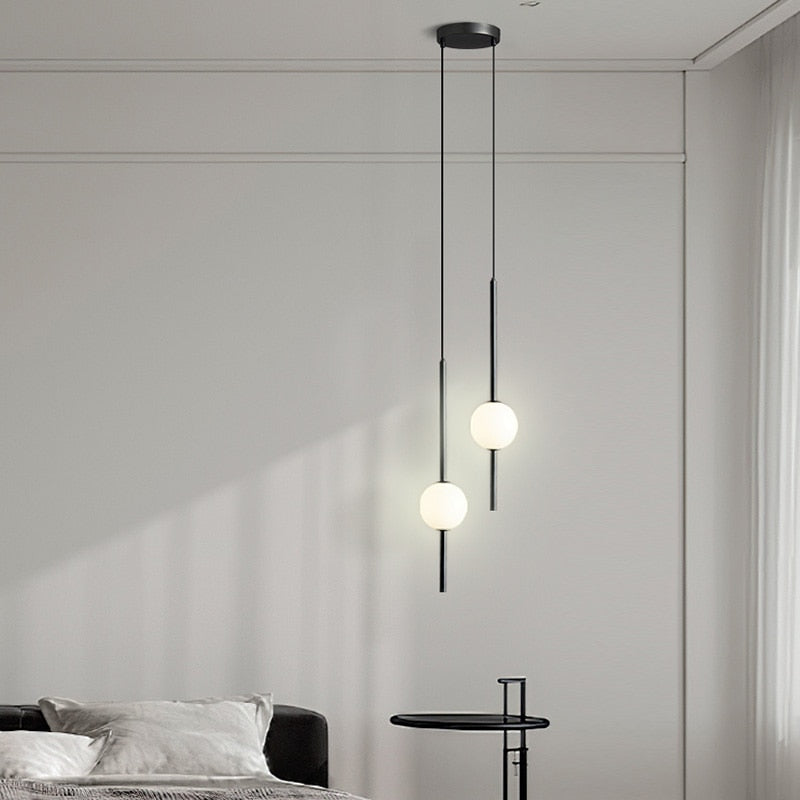 Stylish Glass Globe Pendant Lighting For Home Decor - Lusomart
