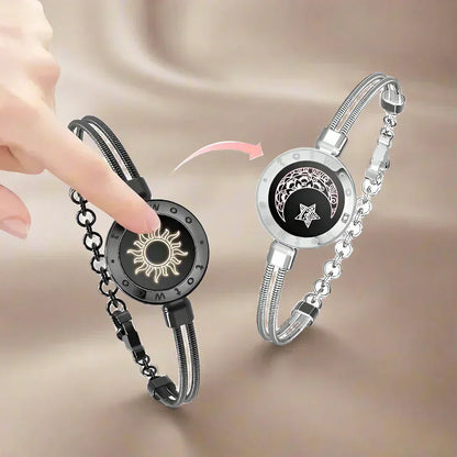 Couple Distance Tracker LED Wristband