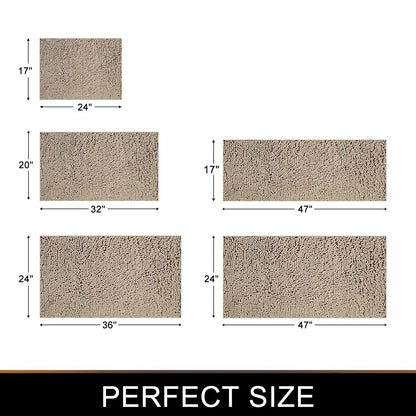 GripStep Soft Anti-Slip Bathroom Mat For Extra Safety
