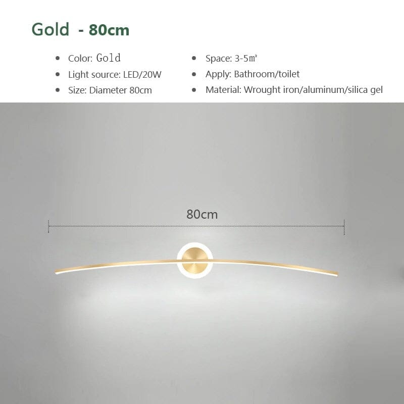 Bright LED Bathroom Mirror Light Fixture