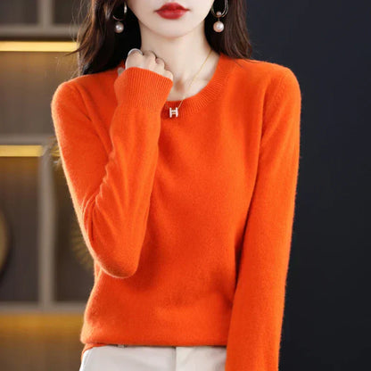 Warm Cozy Wool Cashmere Winter Sweater