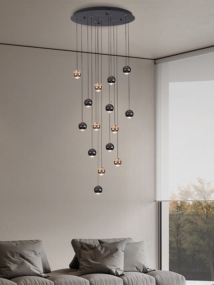 Elegant Drop Glass Pendant Light