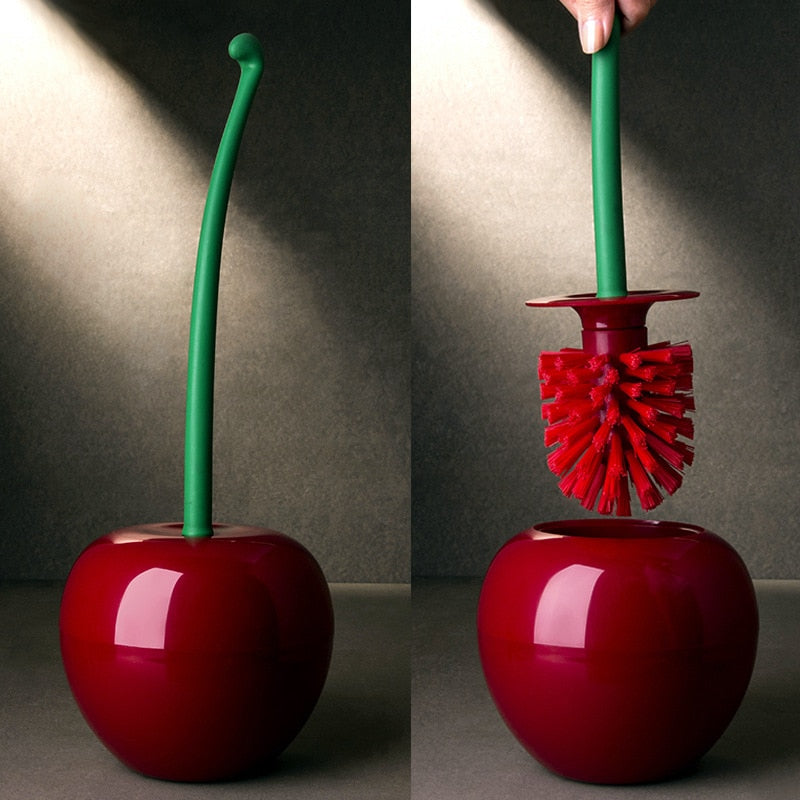 Modern Wooden Toilet Brush Set - Lusomart