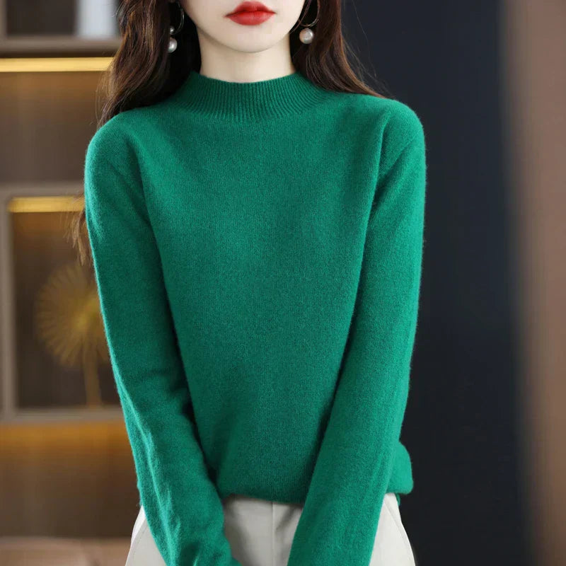 Soft Wool Sweater for Women Winter Warmth