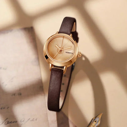 Classic Small Leather Watch for Ladies