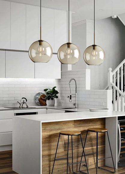 Sleek Metal LED Pendant Lamp
