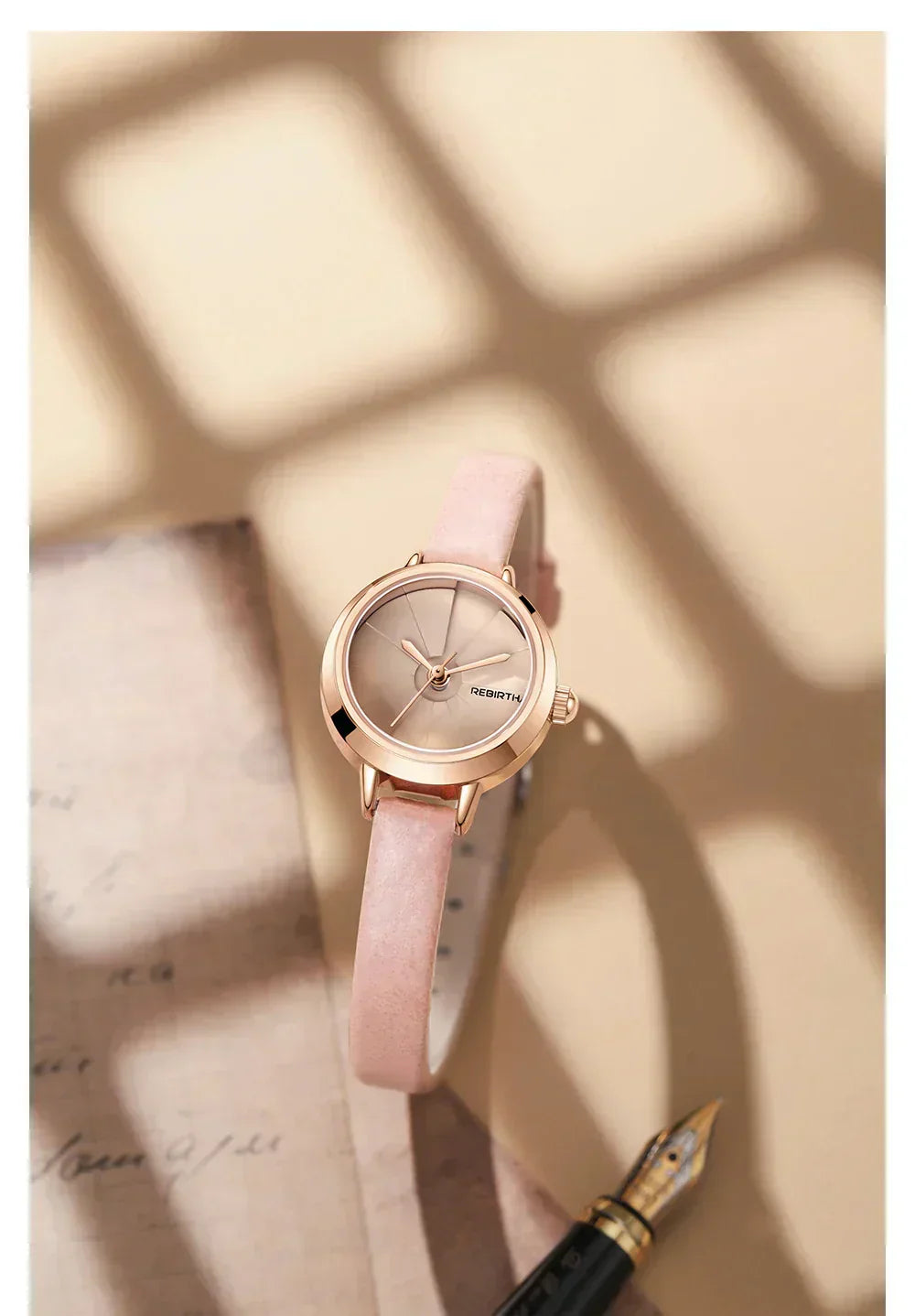 Classic Small Leather Watch for Ladies
