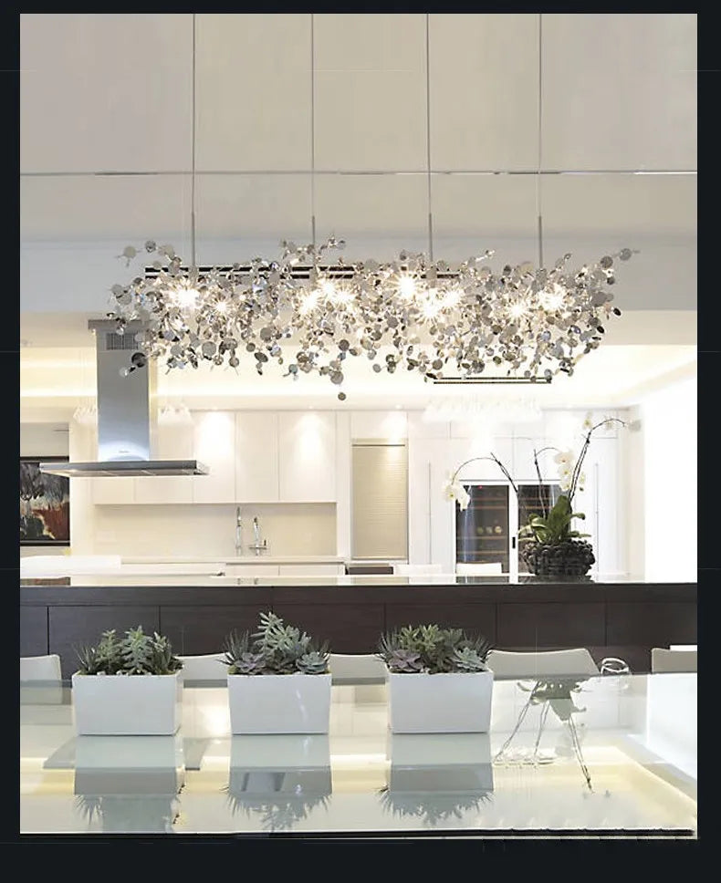 Elegant Crystal Ceiling Chandelier