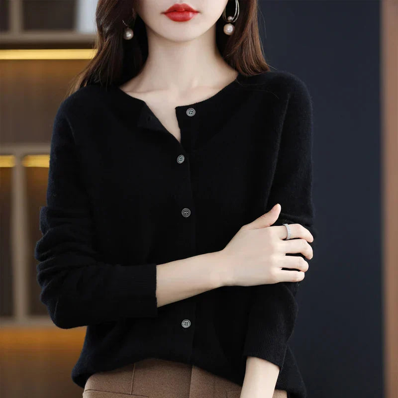 Soft Wool Open Front Cardigan For All Seasons