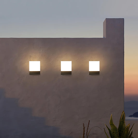 Contemporary Outdoor LED Wall Lantern 18W - Lusomart