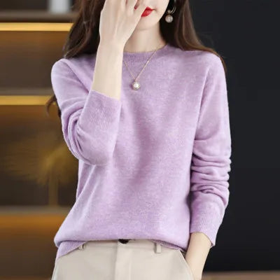 Premium Wool Sweater for Women Cold Weather