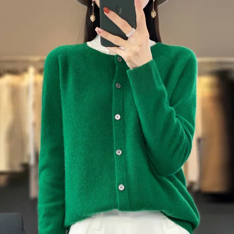 Soft Wool Open Front Cardigan For All Seasons