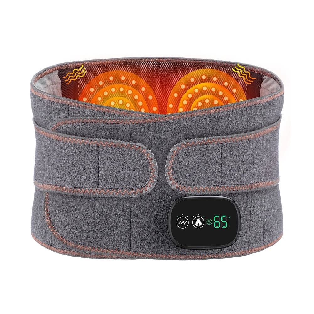 Therapeutic Heat Back Wrap with Massage Therapy - Lusomart