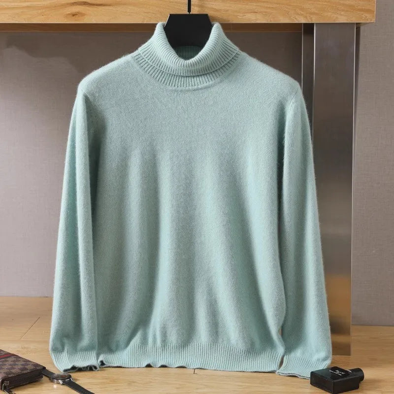 Luxurious Pure Cashmere Men's Sweater