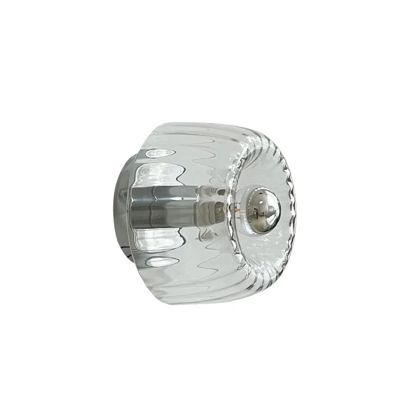 Simple Glass LED Wall Light for Home