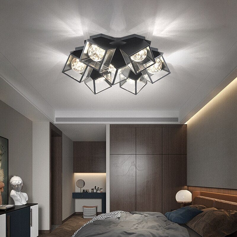 Elegant Glass Ceiling Lighting