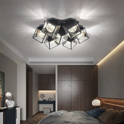 Elegant Glass Ceiling Lighting