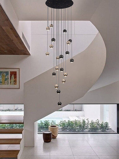 Elegant Drop Glass Pendant Light