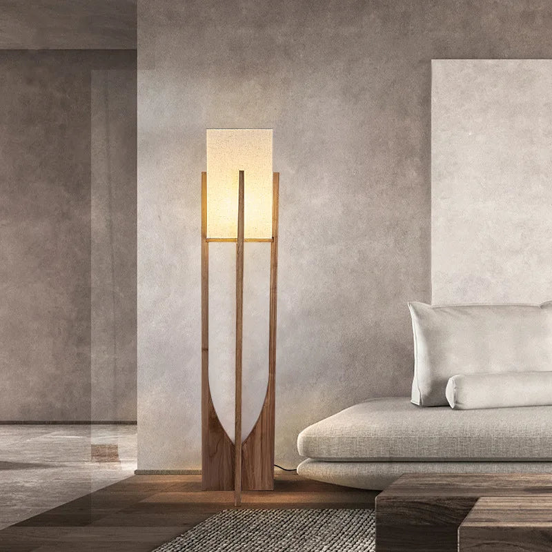 Rustic Wooden Pendant Lamp with LED Light Source