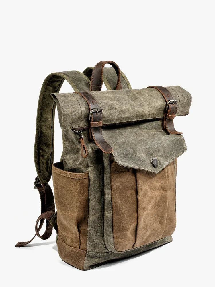 Classic Leather Backpack Bag