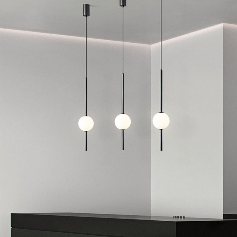 Stylish Glass Globe Pendant Lighting For Home Decor